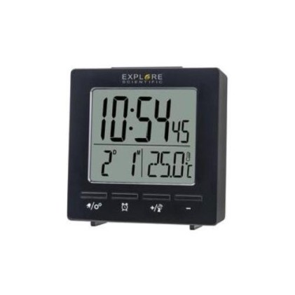 Sveglia Explore Scientific Rdc1005Blk Rdc 1005 Nero