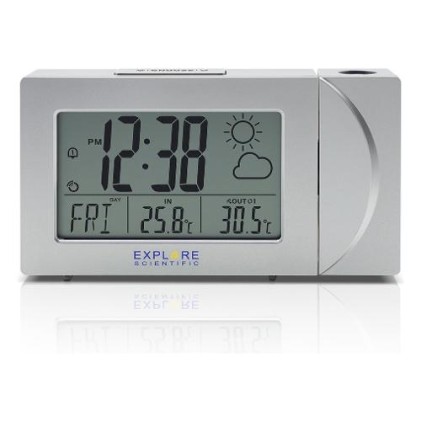 Sveglia Explore Scientific Rpw3008Slv Rpw 3008 Silver