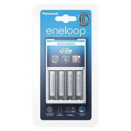 Caricabatterie E Batterie Panasonic Bq-Cc51 Eneloop