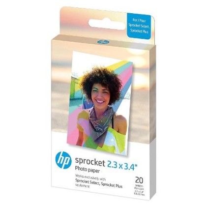 Carta Fotografica Hp Sprocket Plus Photo Paper 2Fr23A