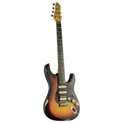 Chitarra Elettrica Eko Element Series Aire Relic Sunburst 05130230