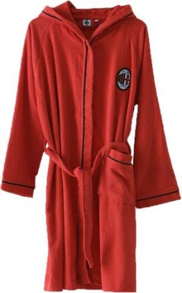 Hermet Accappatoio Microspugna AC Milan Bambino: 8/10 Anni