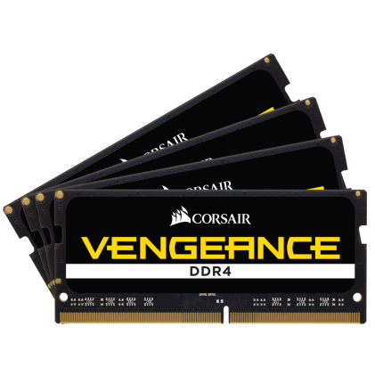 CORSAIR Vengeance Series 32GB 4 x 8GB DDR4 SODIMM 4000MHz CL19 Memory Kit