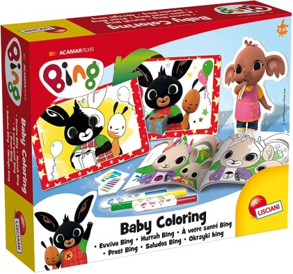 Lisciani Bing - Baby Coloring: Evviva Bing