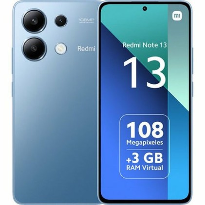 Xiaomi Redmi Note 13 Smartphone Schermo AMOLED da 6,67" - 6 GB - 128 GB - Fotocamera principale da 108 MP - Batteria da 5000 mAh - Supporta ricarica da 33 W