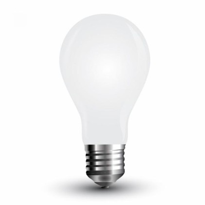 V-TAC VT-1939 Lampadina LED E27 4W Bulb A60 White filamento - 4000K Bianco naturale - SKU 4490