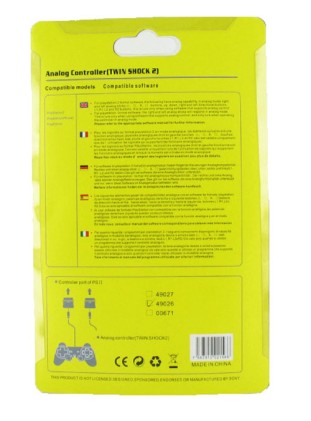 Joypad PS2 DualShock 2 Controller Playstation 1 e 2