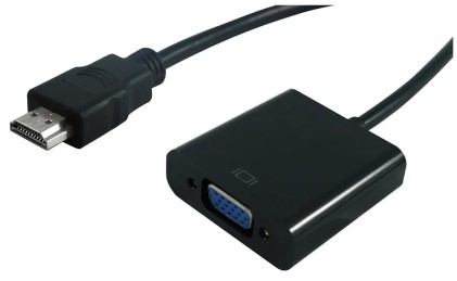 Adattatore Hdmi-Vga M/F Con Cavo
