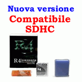 Cartuccia R4 Revolution Nuova Versione SDHC per Nintendo DS/DSL