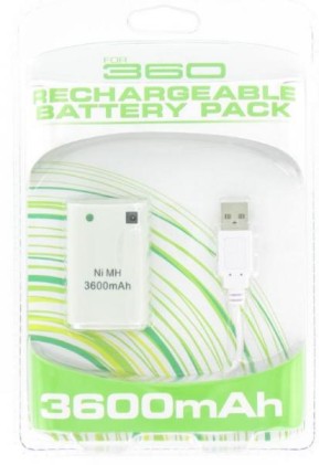 Batteria e caricabatterie per Xbox 360