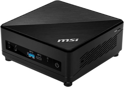 Pc Msi Cubi 5 Cel 4Gb 128Gb+2,5 W11 5205U H/Dp 4K Cassetto X Hdd2,5