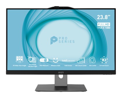 Aio Pro 23,8" I5 16Gb 512Gb W11P Bk I5-12400 Bk Anti Glare Fhd Multitch