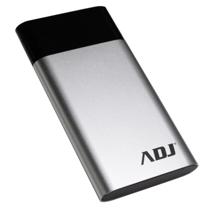 Power Bank 10000Mah P/Usb*2 Hunter C/Led Screen C/Torcia Alluminio Sl