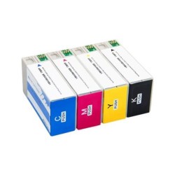 Cartuccia di inchiostro pigmentato compatibile ciano Epson SJIC22P - Sostituisce C33S020602/SJIC22P(C)