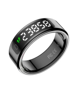 Leotec LESR01K09 rilevatore di attività LED Anello intelligente con activity tracker IPX8 Nero