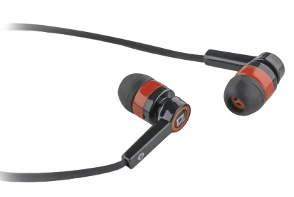Auricolare per dispositivi mobili Defender Pulse 420 nero + rosso, in-ear
