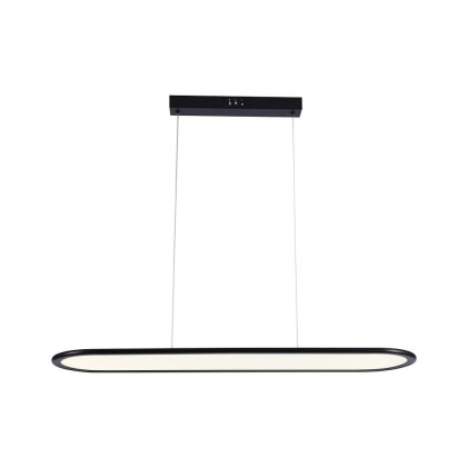 V-TAC Lampadario LED a Sospensione 24W 80*100Cm Colore Nero 3000K