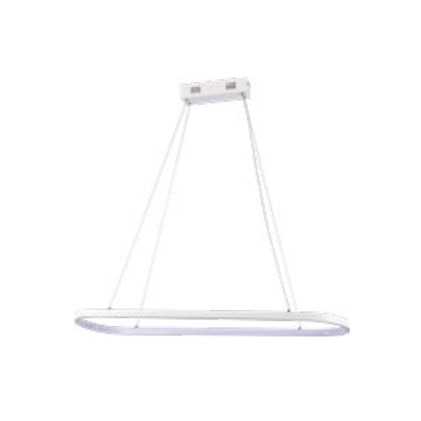 V-TAC 24W LED Hanging Lamp (80*20*100CM) 3000K White Body