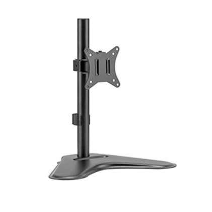 Supporto da tavolo Cromad con base per monitor 17"-32" - Girevole, inclinabile - Gestione cavi - Peso max 9 kg - VESA 100x100mm