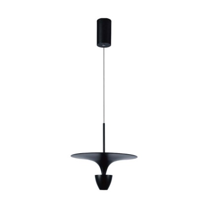 V-TAC Lampadario LED 9W dal Design Moderno 30*320*100Cm Colore Nero 4000K