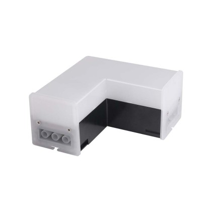 V-TAC Connettore LED Lineare a L 8W Colore Nero 4000K