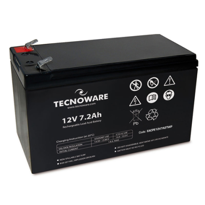 Batteria Ups Tecnoware 12Vdc 7.2Ah High Ermetica Al Piombo