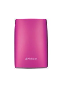Hard Disk esterno 2.5 Verbatim 500 GB  USB HOT PINK