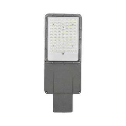 V-TAC Armatura Stradale Chip Bridgelux con Pannello Solare 20W Colore Grigio 4000K IP65