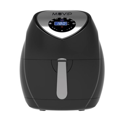 Friggitrice ad Aria Calda Muvip - 4L - 1600W - Touch Screen - Temperatura Regolabile - Timer - Pentola Antiaderente