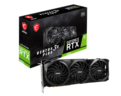 VGA MSI GeForce&reg; RTX 3080 10GB VENTUS 3X PLUS OCV1 (LHR)