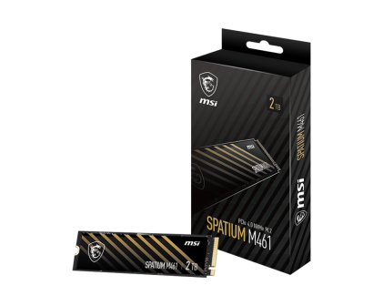 SSD MSI 2TB Spatium M461 PCIe M.2 NVME PCIe 4.0 x4
