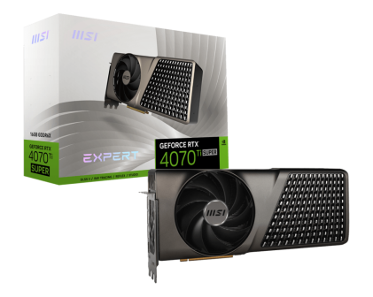 VGA MSI GeForce&reg; RTX 4070 TI SUPER 16GB Expert