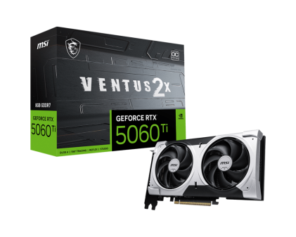 VGA MSI GeForce&reg; RTX 5060 TI 8GB VENTUS 2X OC PLUS