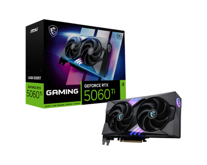 VGA MSI GeForce® RTX 5060 TI 16GB GAMING OC