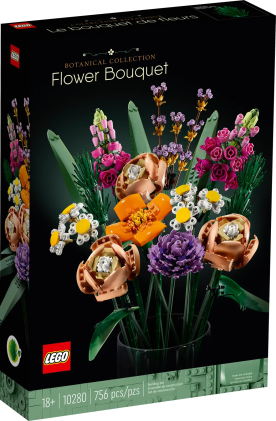 LEGO 10280 Bouquet di fiori, 756 pezzi,