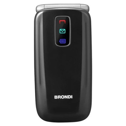 Brondi Cellulare Amico Leale Nero Metal