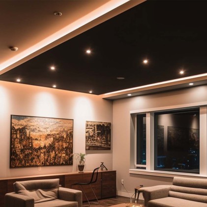 V-TAC Faretto LED da Incasso Rotondo LED 18W in Alluminio Colore Nero 3000K