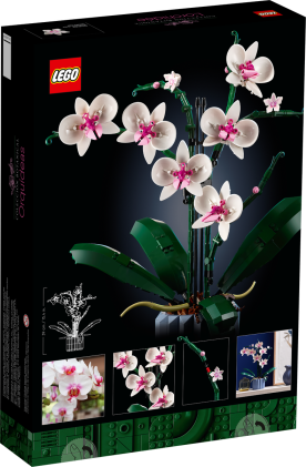 LEGO 10311 Orchidea, 608 pezzi, set per adulti, Lego Icons, Creator Expert