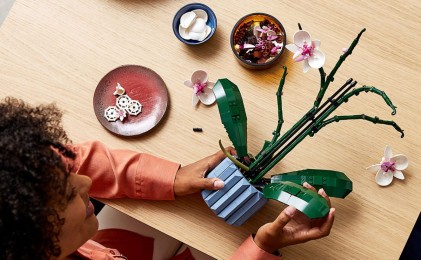 LEGO 10311 Orchidea, 608 pezzi, set per adulti, Lego Icons, Creator Expert