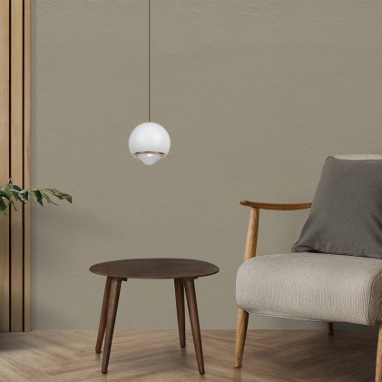 V-TAC Lampadario LED a Sospensione 5W a Forma di Campana Colore Bianco Altezza regolabile 3000K