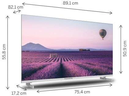Tv 40 Thomson Hd Frameless Smart T2/C2S2 Android 11 Bianco