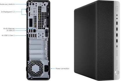 Pc I5 8Gb 240Gb Sff W10P I5-7500 800 G3 - Ricondizionato