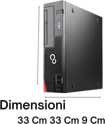 Pc I5 8G 256Ssd  Sff W10P I5-6500T Fujitsu D556 Ddr4 - Ricondizionato