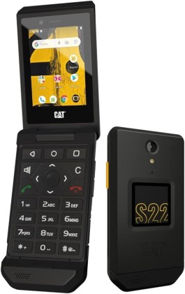Sm Cat S22 Flip Black 16Gb Ip68 Mil-Spec 810H - Rugged
