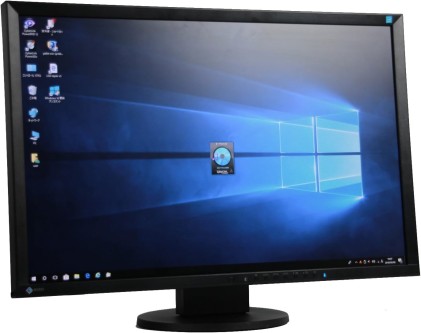 Mon 24 Eizo Ev2436W Fhd Ips Led 16/9 Vga,Dvi,Dpi 1900X1200 Nero - Ricondizionato