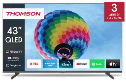 Tv 43 Thomson Uhd  Smart 4K Qled T2/C2S2 Google Tv