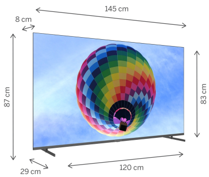 Tv 65 Thomson Uhd  Smart 4K Qle T2/C2S2 Google Tv