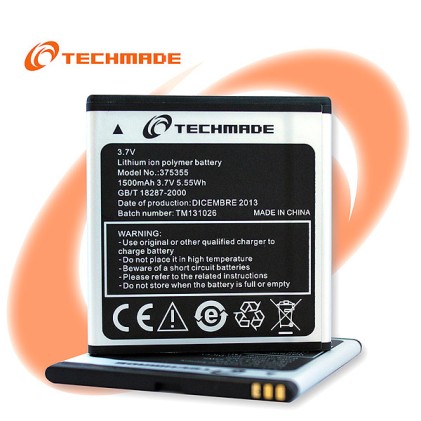TECHMADE BATTERIA PER SMARTPHONE C450 BULK