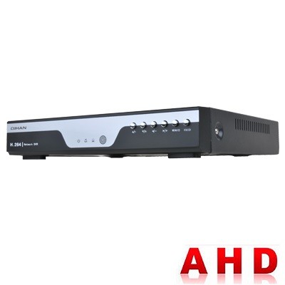 Videoregistratore DVR: 4 Canali AHD, H.264 ,Audio In/Out, Uscita CVBS/VGA/HDMI
