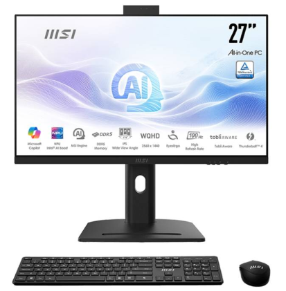 Aio 27 Ultra 7 32G 1Tb 2K W11P Bk I7-155U Ips Modern Black Wqhd 2Y